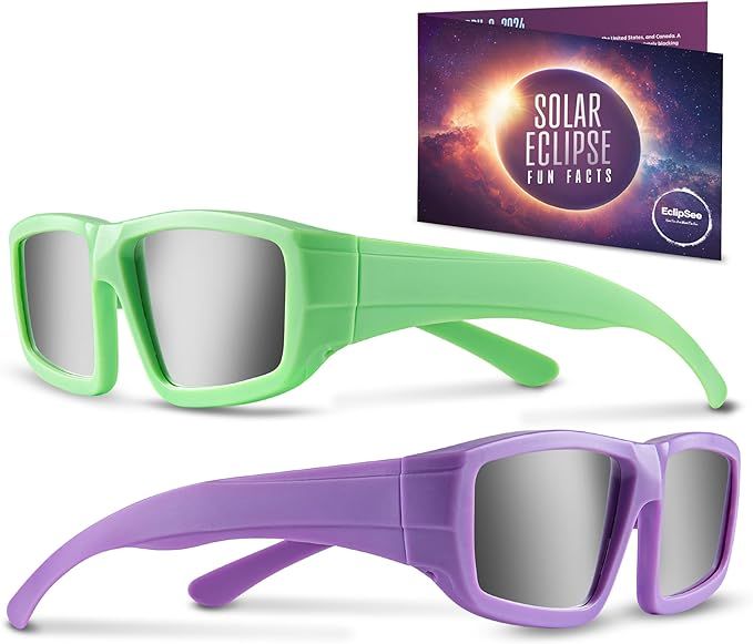 Solar Eclipse Glasses Approved Plastic Solar Eclipse Viewing Glasses - CE & ISO Certified Solar E... | Amazon (US)