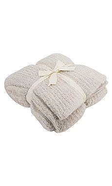 Barefoot Dreams CozyChic Ribbed Throw in Almond from Revolve.com | Revolve Clothing (Global)