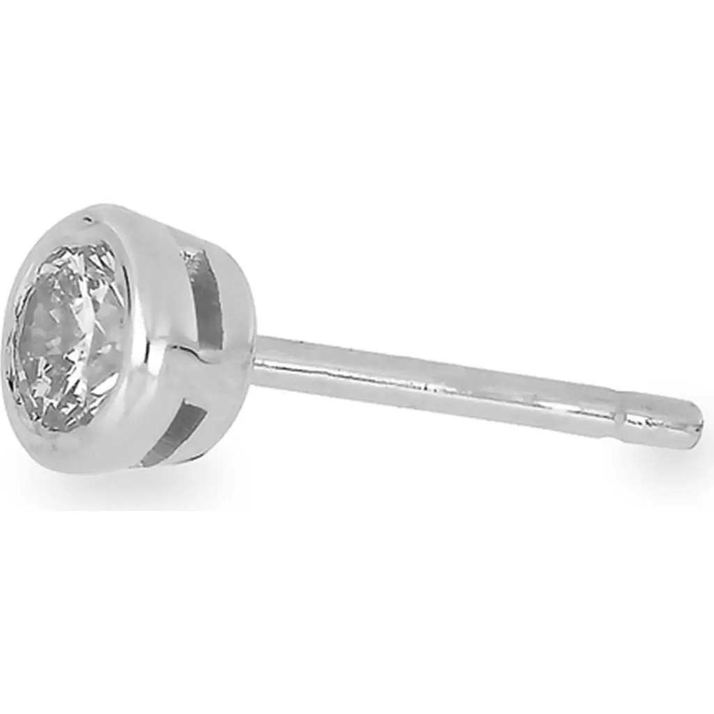 Bony Levy Single Bezel Set Diamond Stud Earring - 0.37 ctw in 14Kw at Nordstrom Rack | Nordstrom Rack