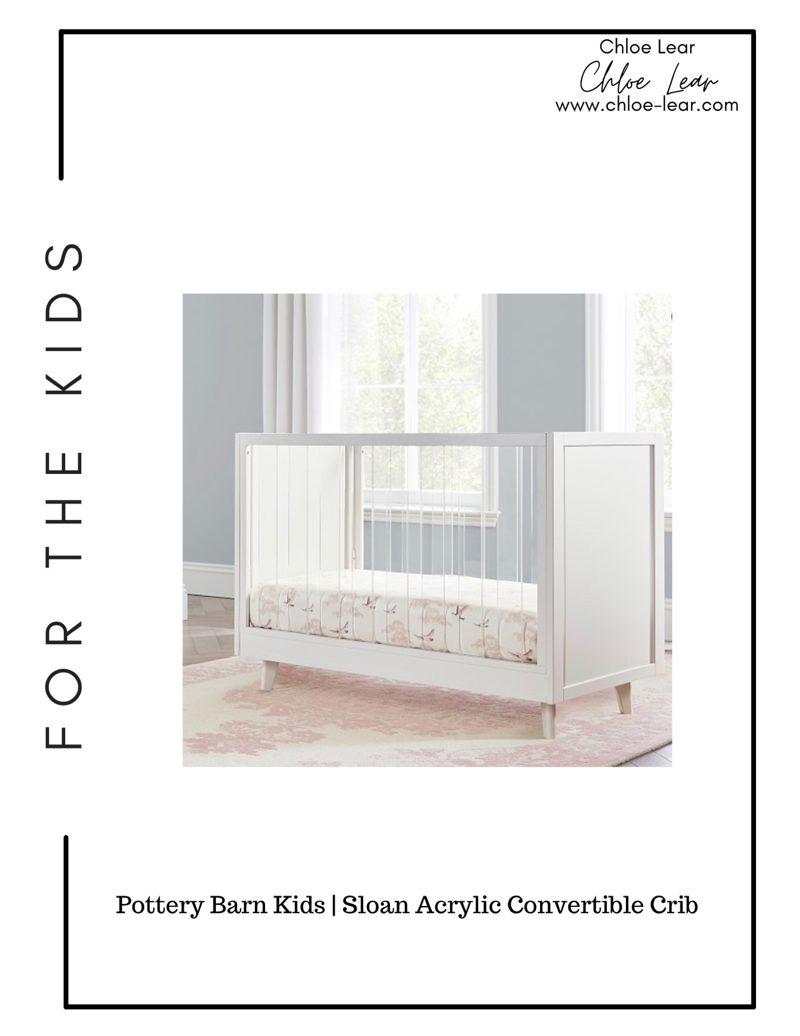 Pottery barn kids sloan sales crib