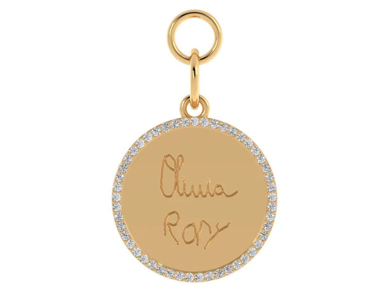 Handwriting Pendant | Milliard Diamond Concierge