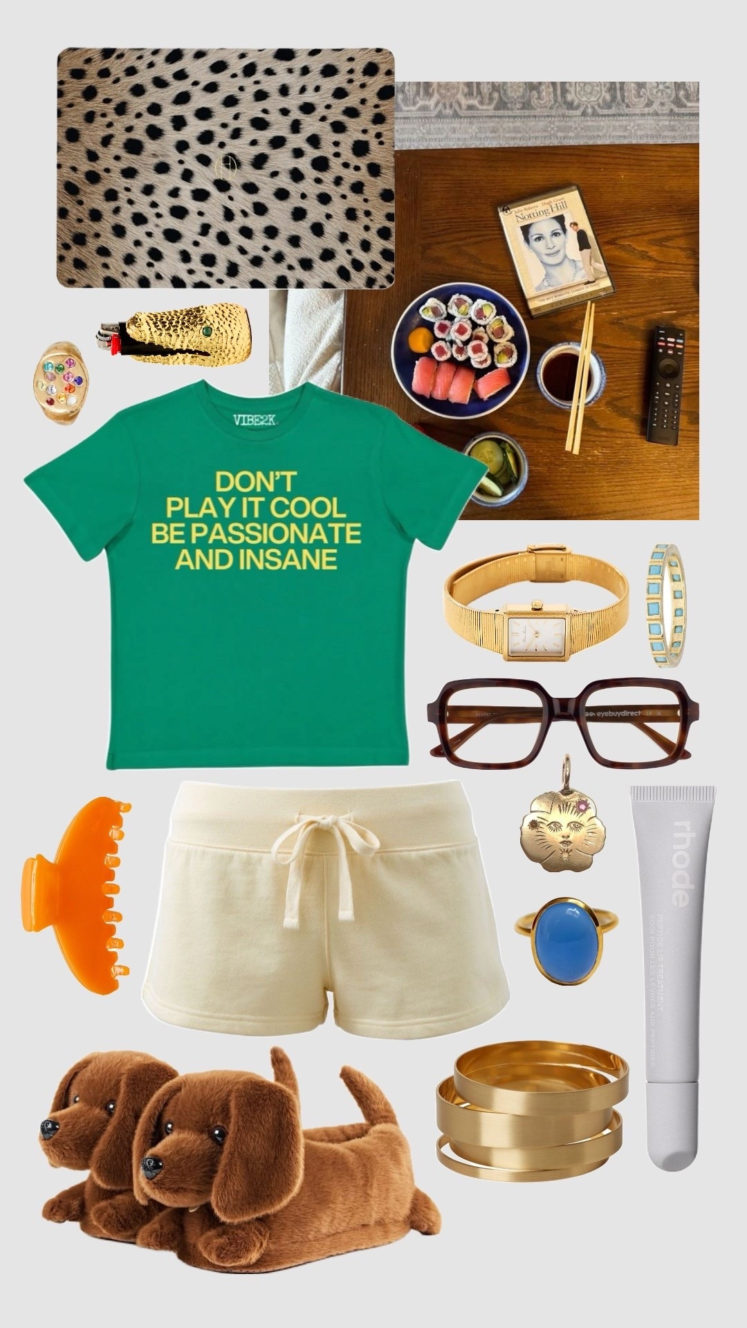 - Shirt: Vibe2k - Dont play it cool be passionate and insane
- Light blue ring: Ragen Jewels - Reflecting pools ring