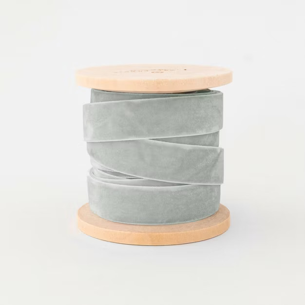 5/8" Mint Velvet Ribbon 15ft - Sugar Paper™ + Target | Target