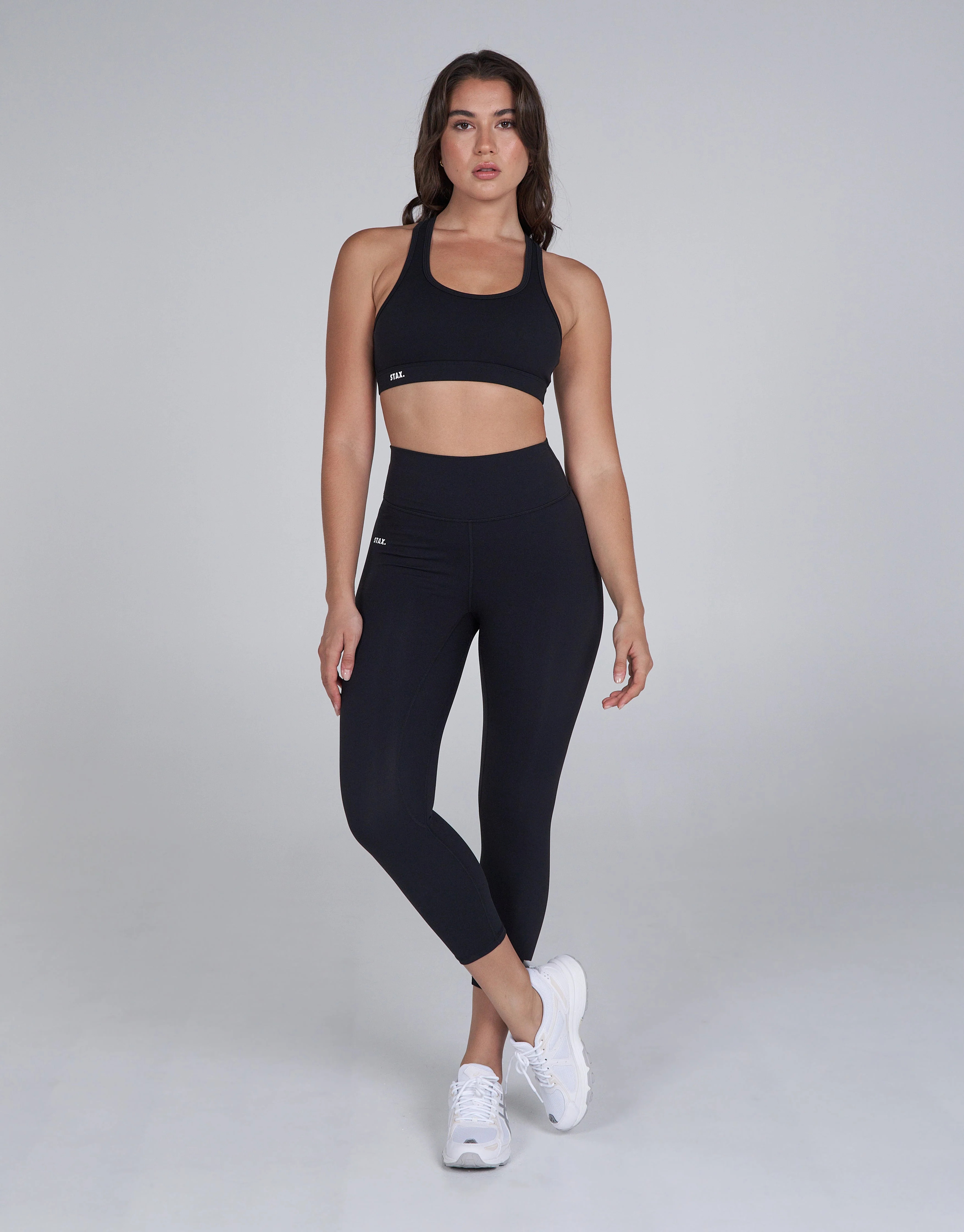 STAX. Best Black Tights 7/8 Length - Black | STAX.