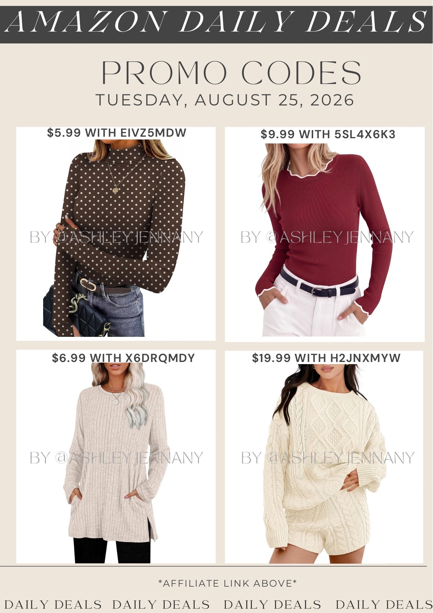 Amazon deals

#LTKMidsize #LTKSaleAlert #LTKSeasonal