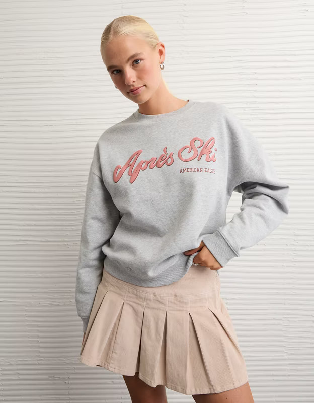 AE Relaxed Graphic Sweatshirt | American Eagle Outfitters (US & CA)