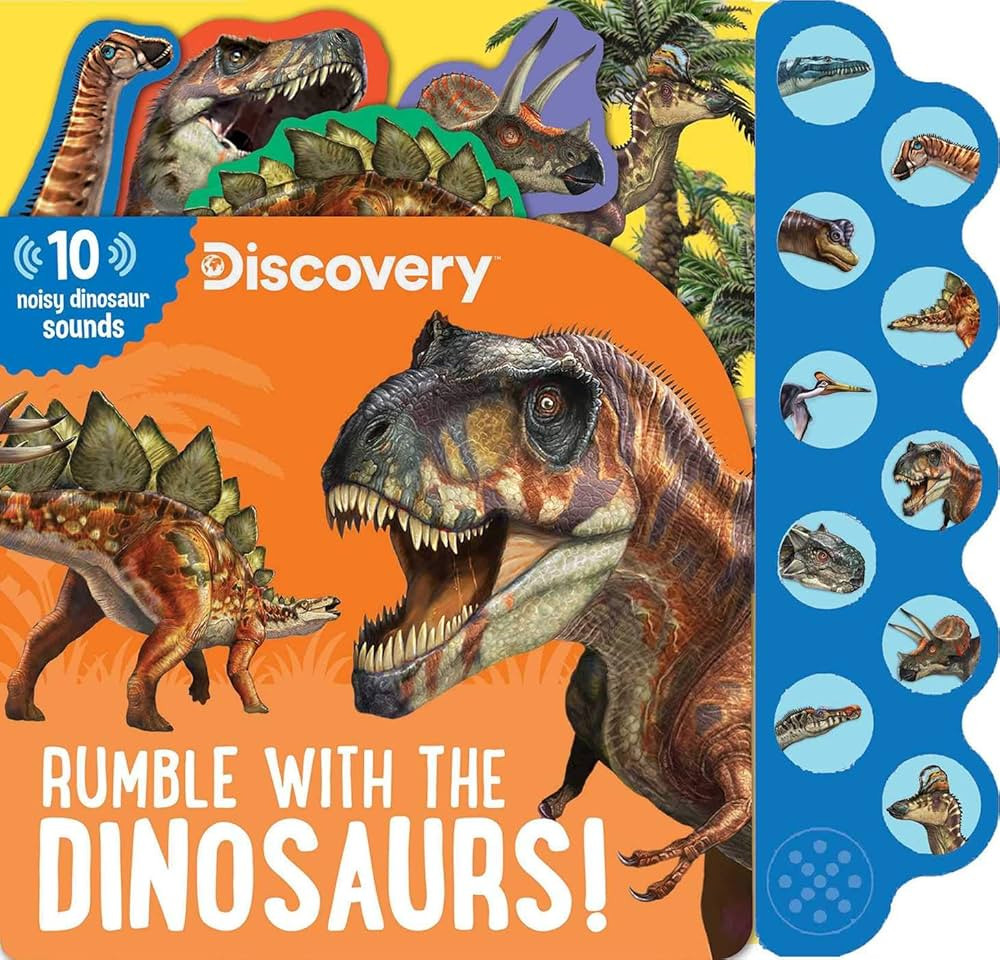 Discovery: Rumble with the Dinosaurs! (10-Button Sound Books) | Amazon (US)
