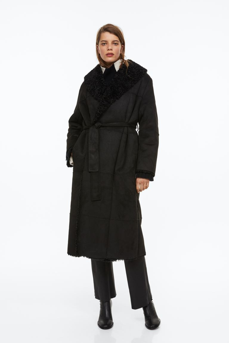 Abrigo con cinturón de anudar | H&M (FR, IT, ES, PT, BE)