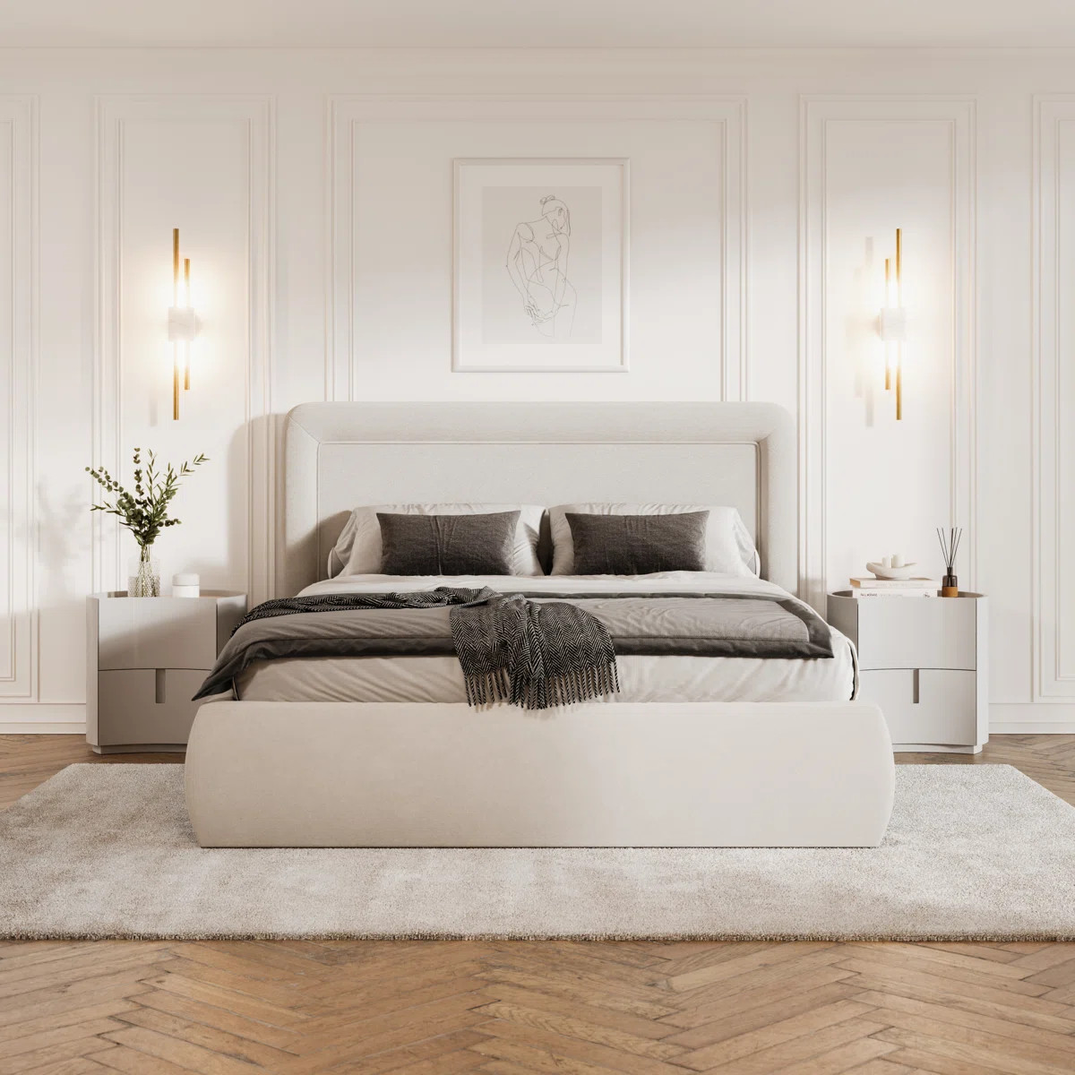Brody Queen Upholstered Bed | Wayfair North America