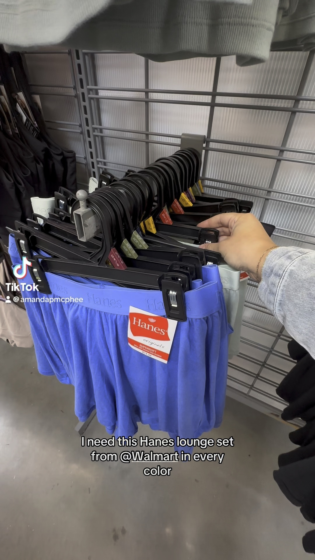 Neeeeeed every color! Hanes lounge sets from Walmart! 