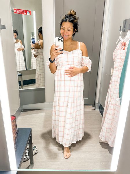 Non-maternity outfit ideas for Spring from my most recent tiktok and IG reel! I got this dress to match the set I got my family (my hubs and two kiddos) for us to wear on Easter! 😍😍 Follow me on IG and TT: @janiecenotjaness 🫶🏽🤗

#LTKsalealert #LTKfamily #LTKkids