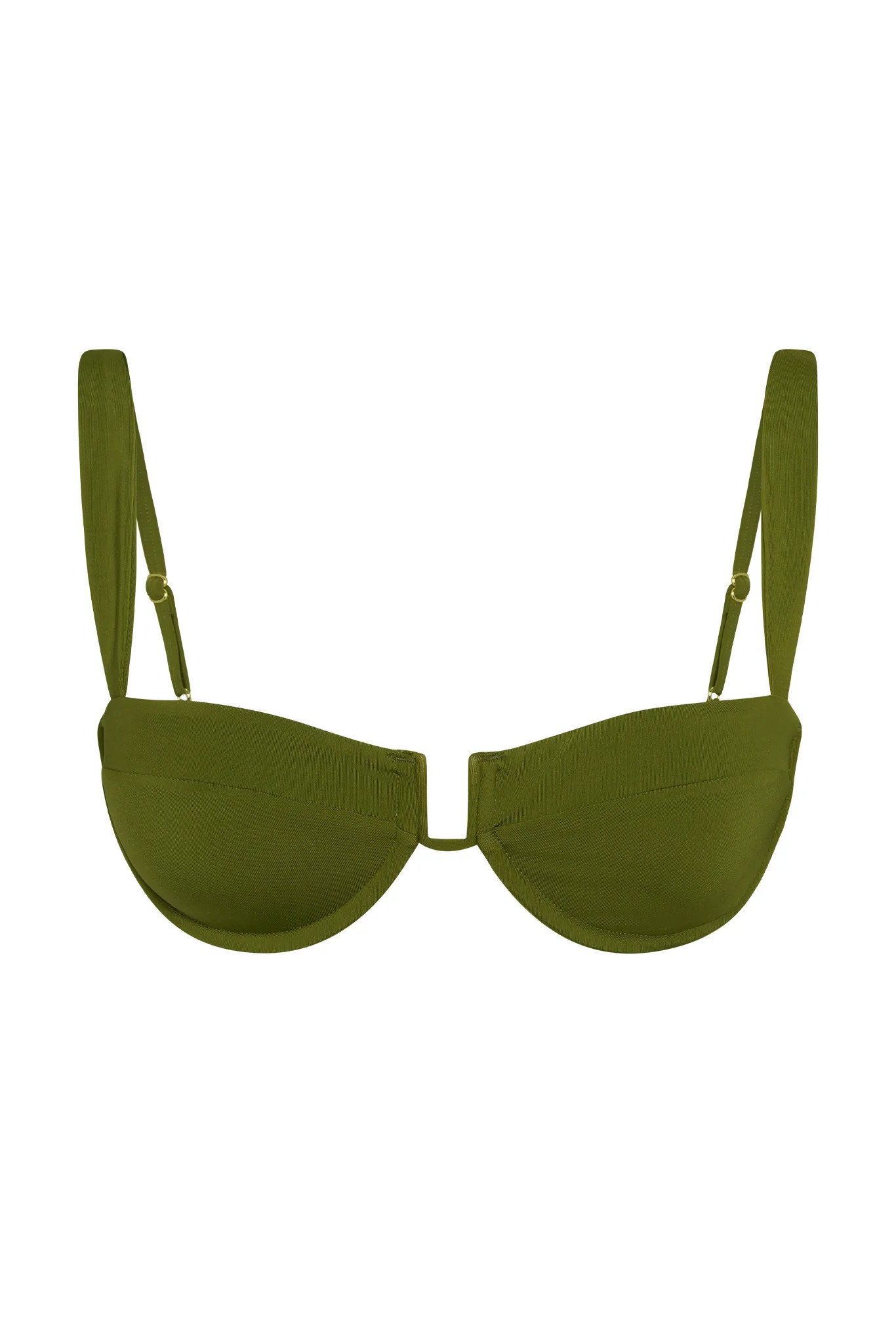 Cala Roja Top - Olive | Monday Swimwear