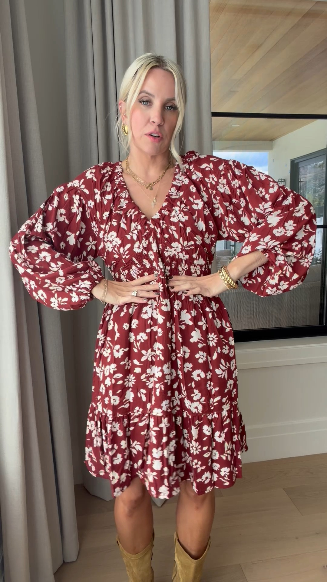 This dress reminds me of free people but it’s Amazon! I did a size M!

#LTKFindsUnder100 #LTKStyleTip #LTKFindsUnder50