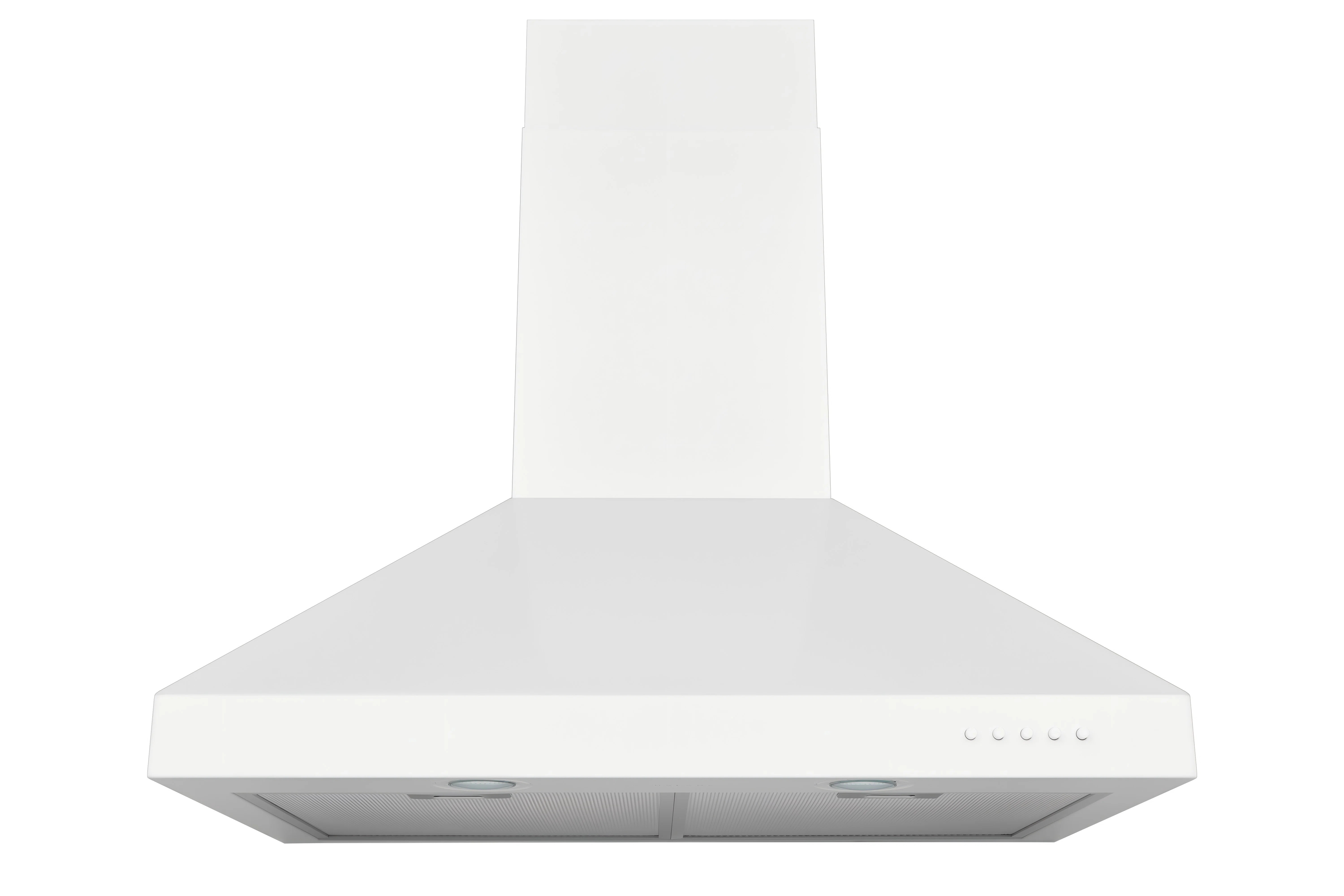 Hauslane Wall Mount Range Hood 30 Inch | Wall Chimney | 6” Duct/Ductless Convertible, Strong Su... | Wayfair North America