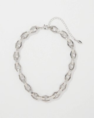 Women's Geometric Links Necklace | White House Black Market | White House Black Market