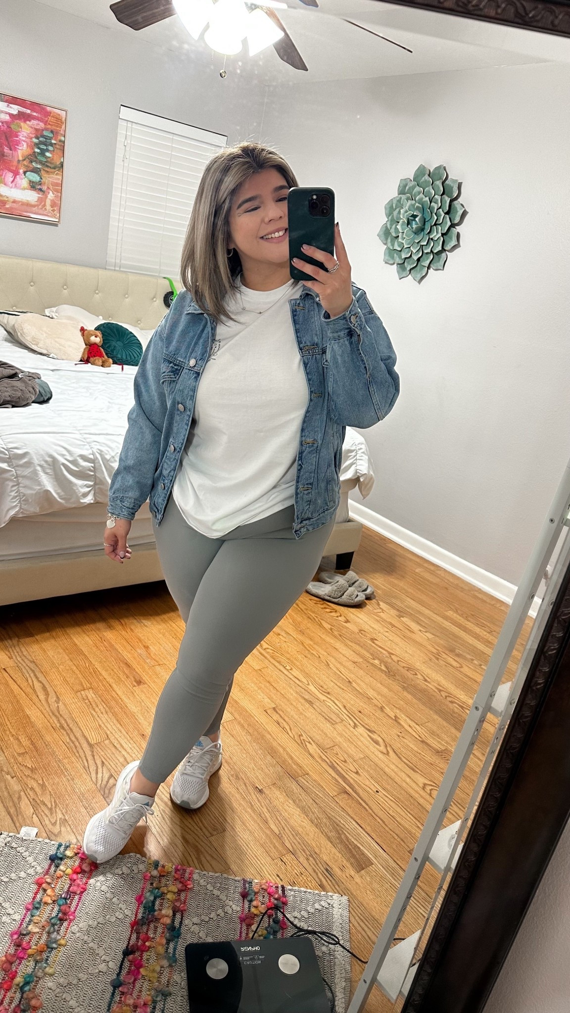 Denim jacket for the win  

#LTKdayinmylife #LTKmomlife #LTKootd