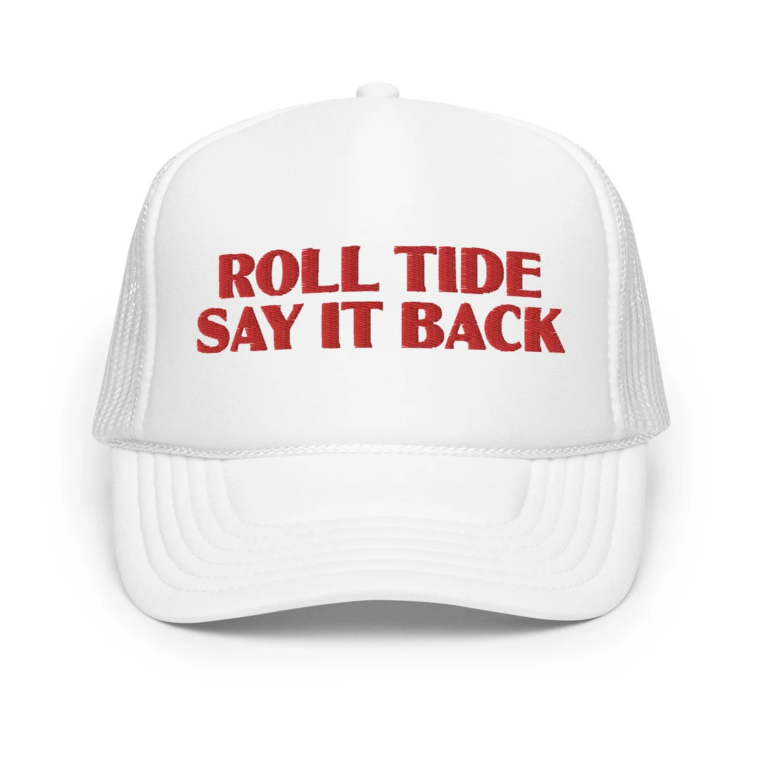 Roll Tide Say It Back Trucker Hat - Etsy | Etsy (US)
