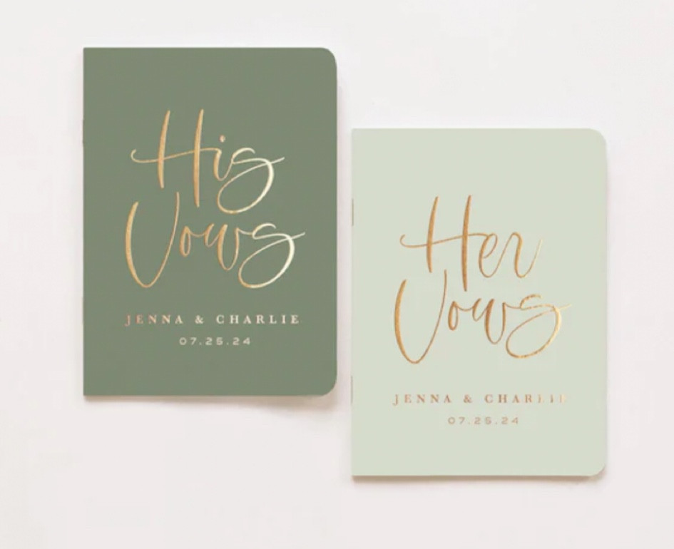 Wedding vow books by LunaPaperCompany

bride to be | wedding style | getting married | engaged | bridal shower | bachelorette party | wedding day | bride | personalized | wedding sign | wedding decor | wedding planning | wedding day decor 

#LTKstyletip #LTKunder50 #LTKwedding