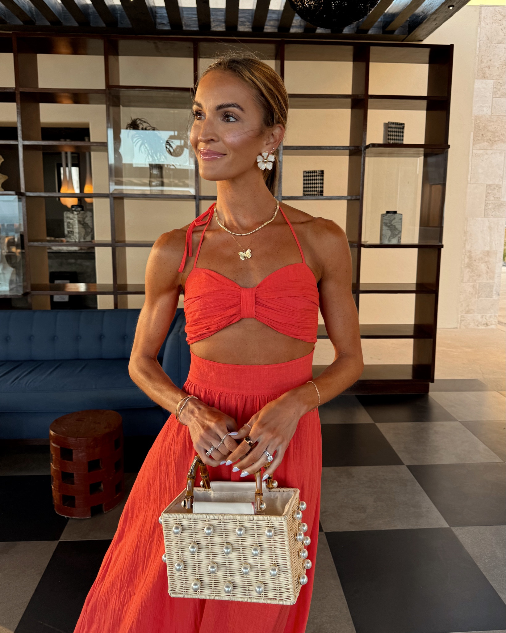 what i wore our first night in mexico! size xs in dress 