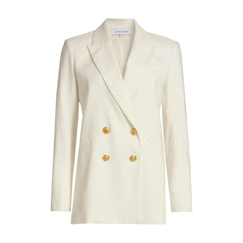 Veronica Beard Women's Dale Dickey Jacket, Off-White | Shop Simon
