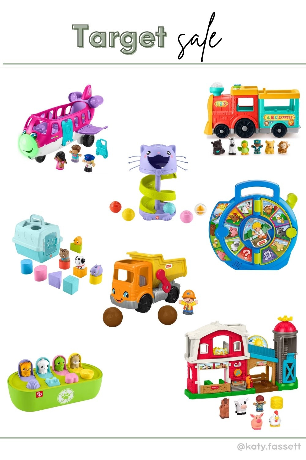 Little People toys on sale today at Target! 