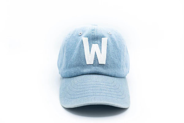 Denim Letter Baseball Hat | Rey to Z