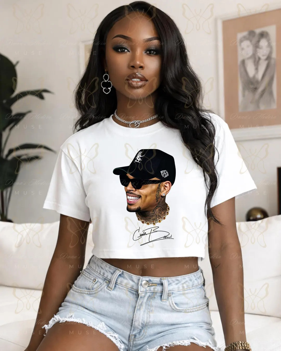 Usher and Chris Brown Tour Crop Tee | Raymond an Brown Inspired Shirt | R & B Concert Tee | Team ... | Etsy (Global)