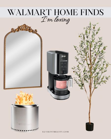 Walmart home finds I’m loving include this gold framed mirror, a smokeless fire pit, Ninja CREAMi, and a faux olive tree. 

Walmart home, large mirror, faux tree, backyard decor

#WalmartPartner
#WalmartFinds
@Walmart

#LTKfindsunder100 #LTKhome