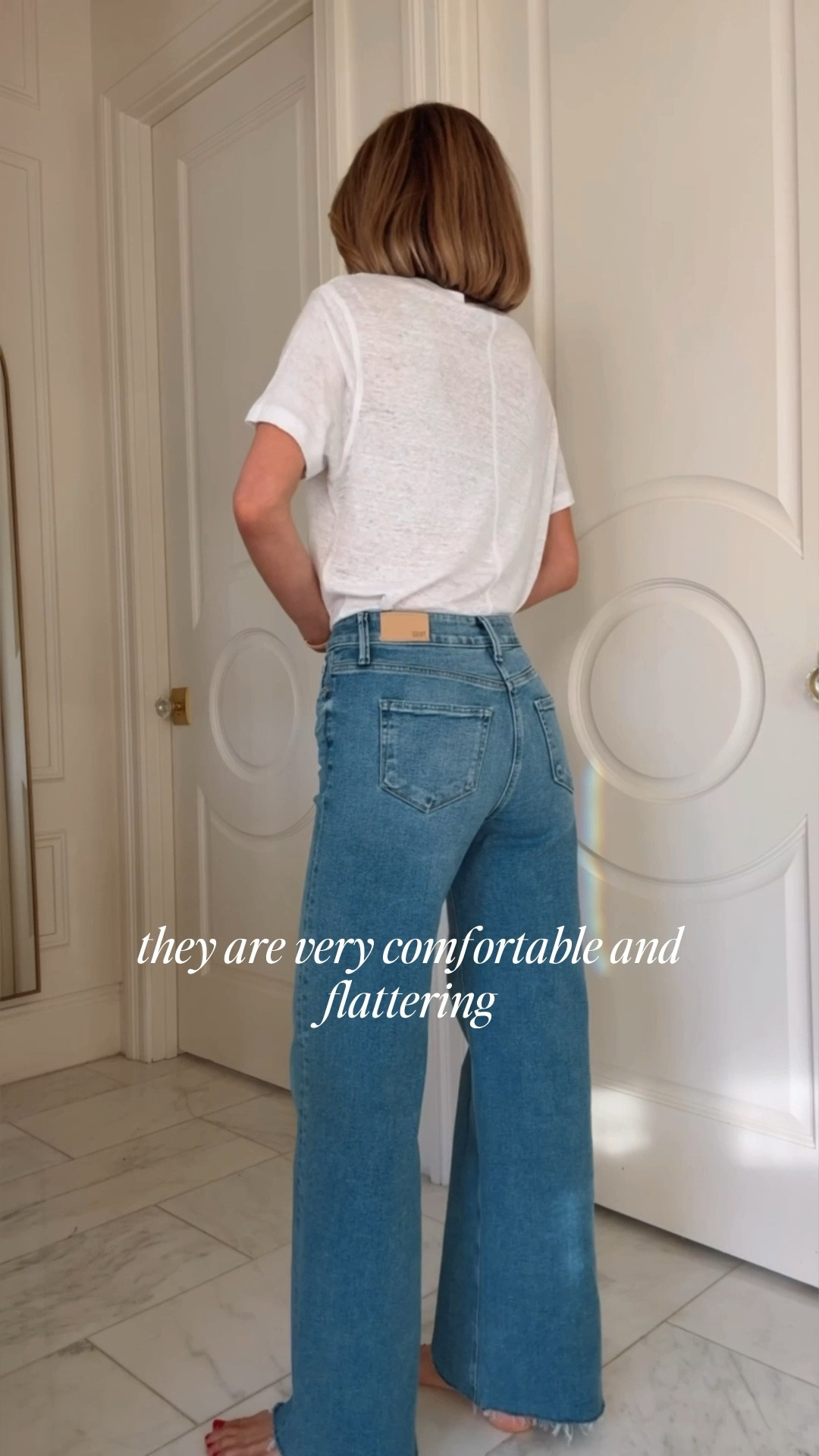 Don't pair a new pair of jeans until you try these. So flattering and comfortable 