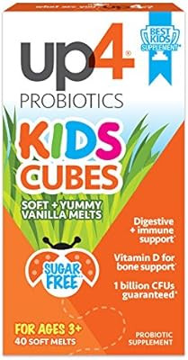 up4 Kids Cubes Probiotic Supplement | Digestive + Immune Support | Vitamin D for Bone Support* | ... | Amazon (US)