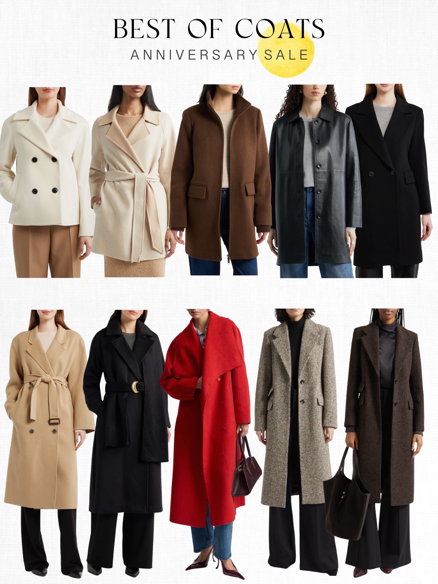 These are the best coats at the Nordstrom Anniversary Sale! I can confidently say that coats and jackets are the best investment piece of the sale. There are many excellent choices and the prices are incredible!  I’ve looked through everything for you and picked the very best. Grab them while you can! These are the pieces we all still wear (and love) years later!