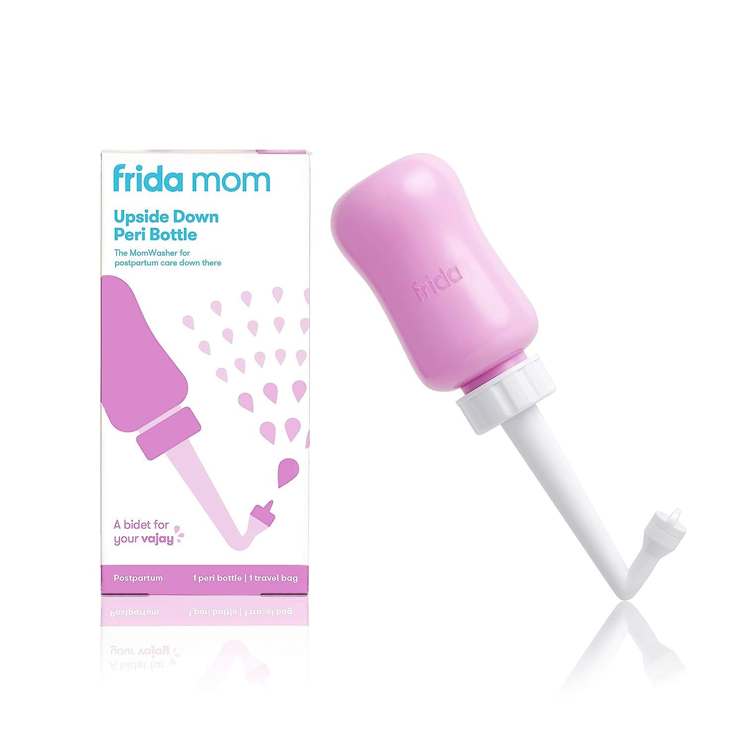 Frida Mom Upside Down Peri Bottle for Postpartum Care | The Original Fridababy MomWasher for Peri... | Amazon (US)