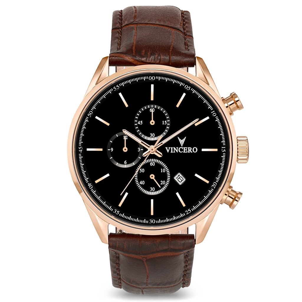 The Chrono S - Rose Gold | Vincero Watches