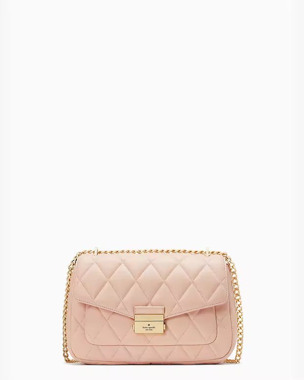 Carey Medium Flap Shoulder Bag | Kate Spade Outlet