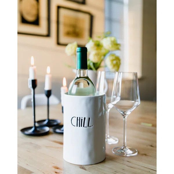 Rae Dunn Stem Print Chill Wine Cooler | Wayfair North America