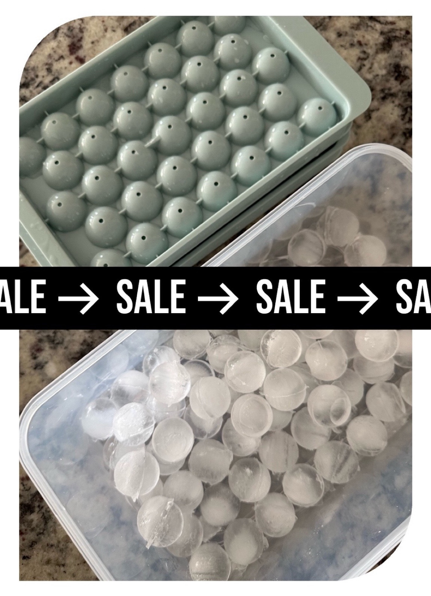 Round ice cube trays on sale, cocktail ice, nugget ice 

#LTKSeasonal #LTKHome #LTKSaleAlert