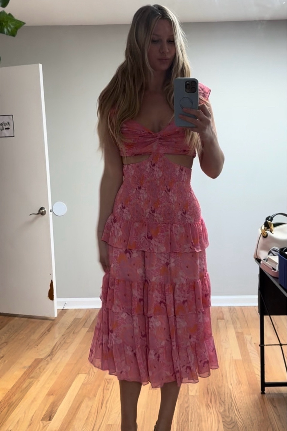 Easter Dinner Party Dress!!! SO comfortable. The midsection is a very scrunchy and stretchy material. It’s so flattering. Obsessed with this dress ! Feminine and colorful. 

#LTKsalealert #LTKSeasonal #LTKstyletip
