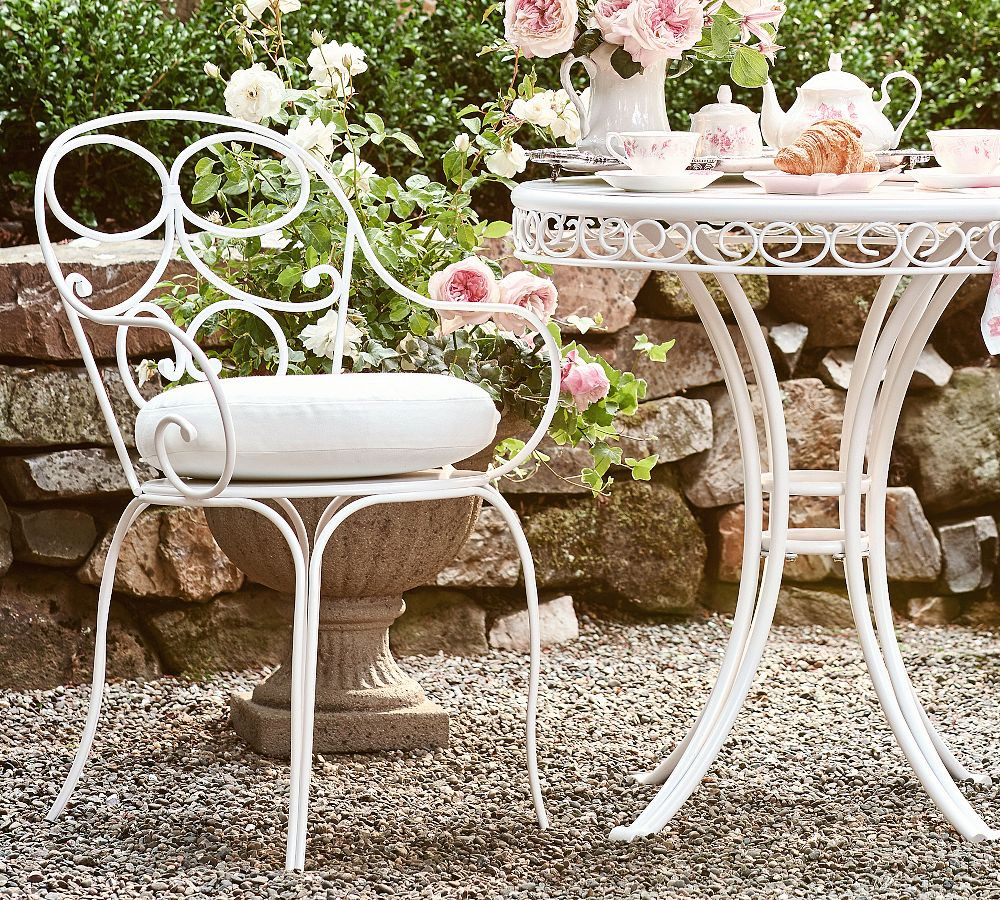 LoveShackFancy Outdoor Bistro Chair | Pottery Barn (US)
