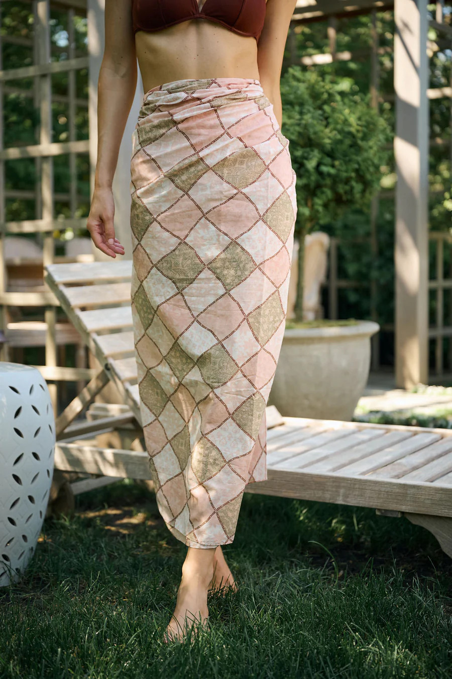 Shell Patchwork Pareo | Julia Amory