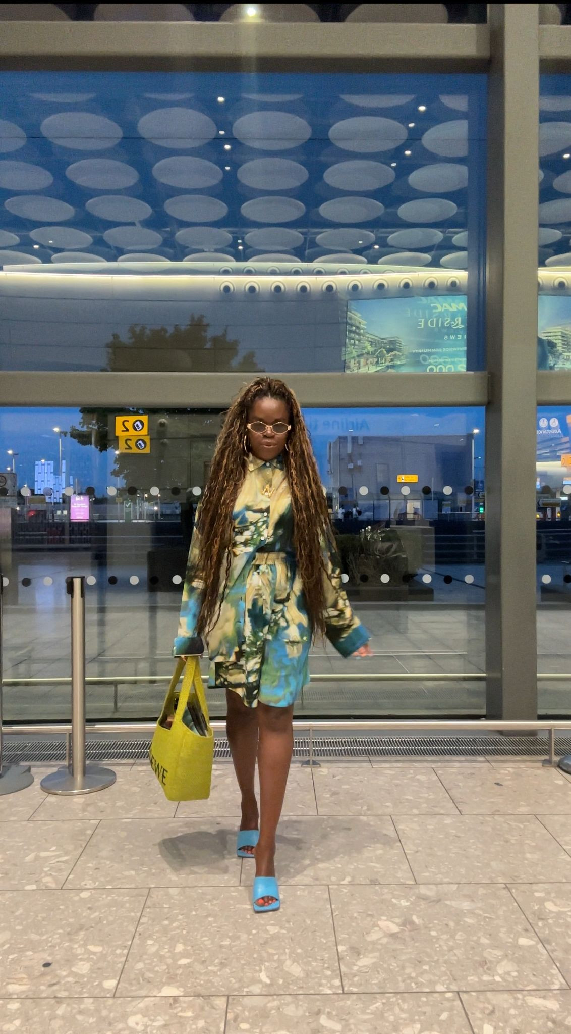 Airport outfit 🩵🌴

H&M studio collection, mules, Bottega, Loewe, raffia bga, beach bag, Celine sunglasses, coord, holiday, summer 

 #LTKsummer #LTKeurope #LTKtravel