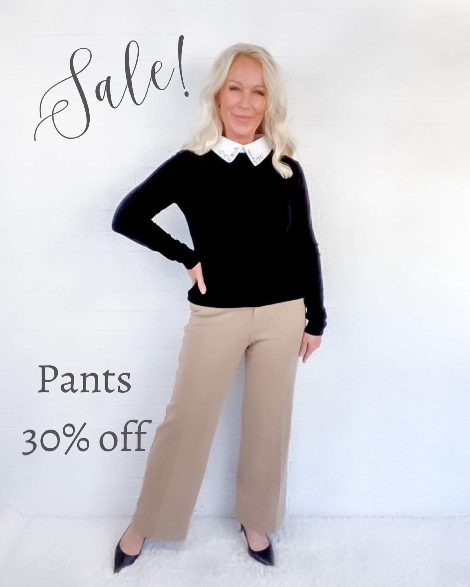 The super soft camel trousers are 30% off… Last day to save!￼

#LTKworkwear #LTKSeasonal #LTKsalealert
