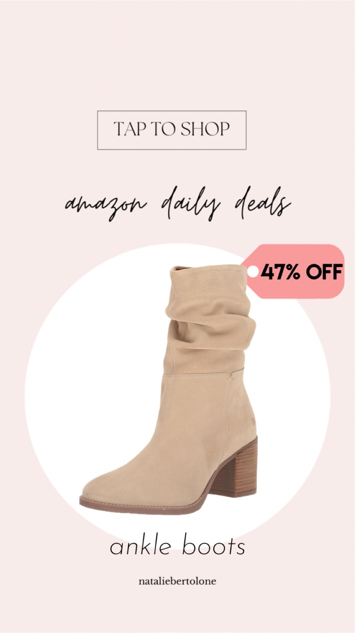 Lucky Brand Women's Bitsie Slouch Ankle Boot Wood Ash 7 並行