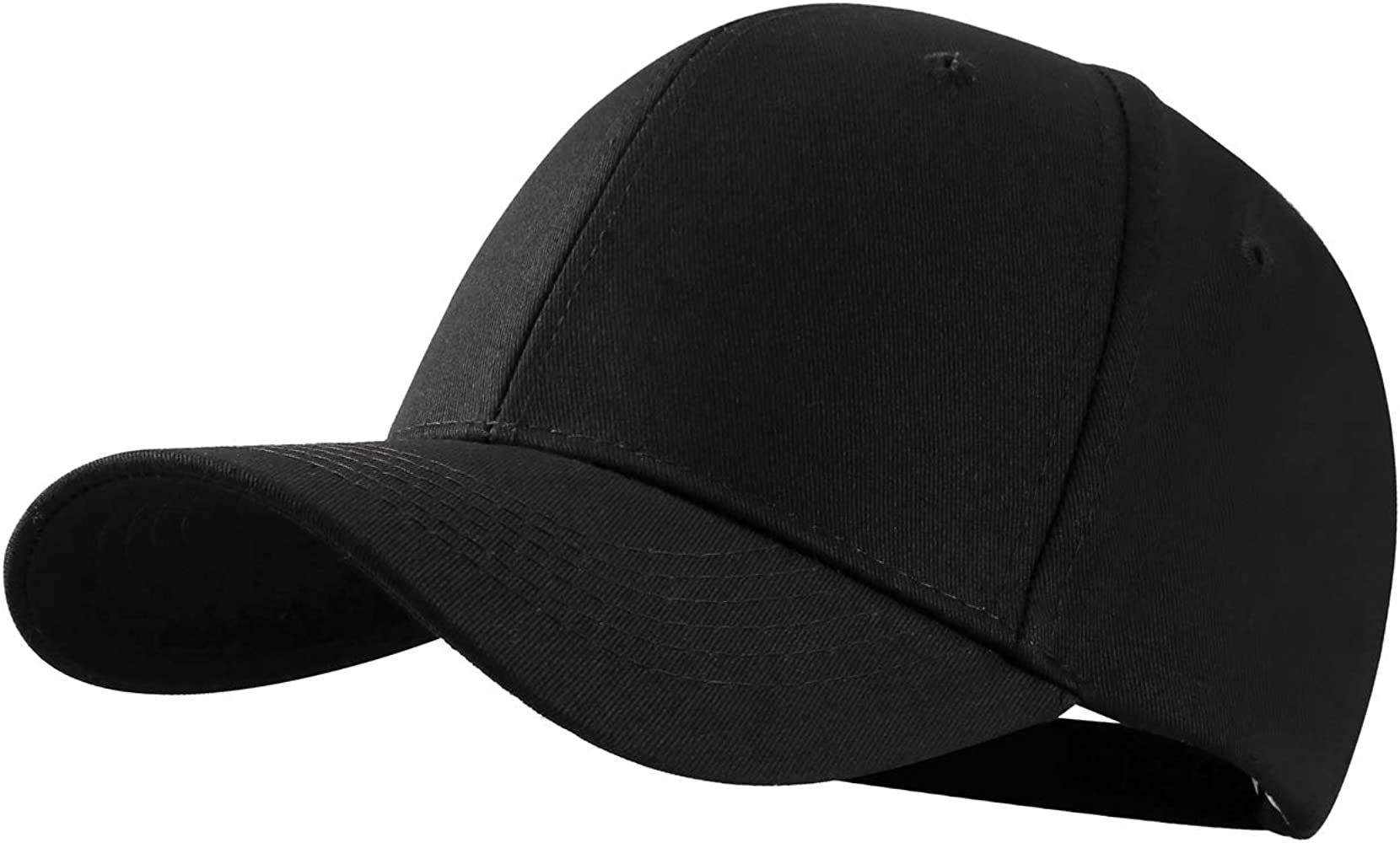 Baseball Cap Men Women Adjustable Plain Dad Hats Low Profile Solid Ball Cap | Amazon (US)