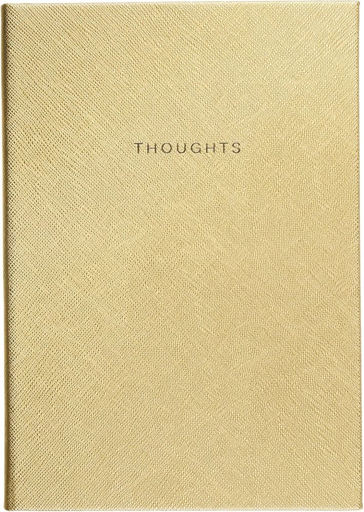 Eccolo Lined Journal Notebook, Hard Cover, Gold, 256 Ruled Pages, Medium 5.75-x-8.25 inches | Amazon (US)