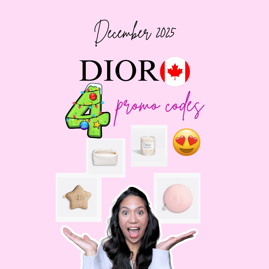 Dior Beauty Promo Codes in Canada right now! Just in time for your last minute Christmas gifts shopping! 

#LTKHoliday #LTKBeauty #LTKGiftGuide