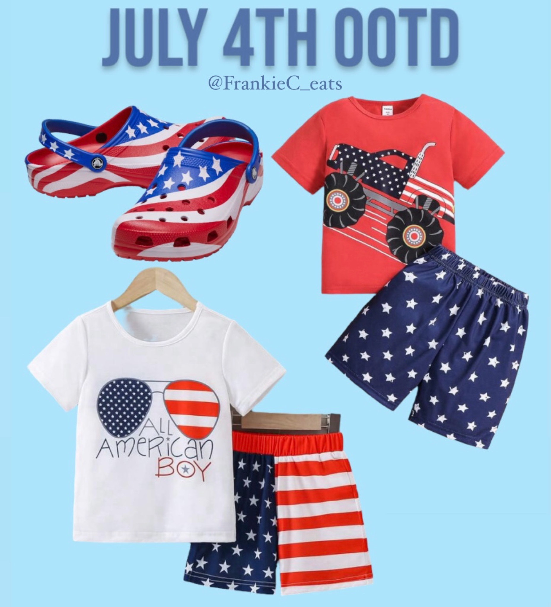 JULY 4TH BOY OOTD

* Please use a prepaid card when buying from Shein

#LTKKids #LTKFindsUnder50 #LTKSaleAlert