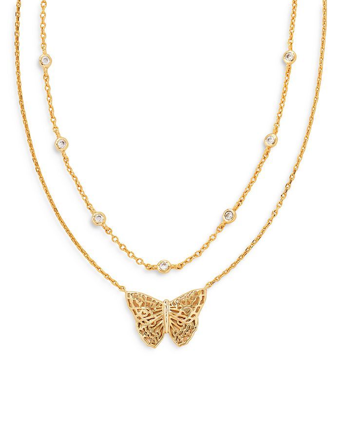 Kendra Scott Hadley Butterfly Multi-Strand Necklace, 21.5" Back to Results -  Jewelry & Accessori... | Bloomingdale's (US)