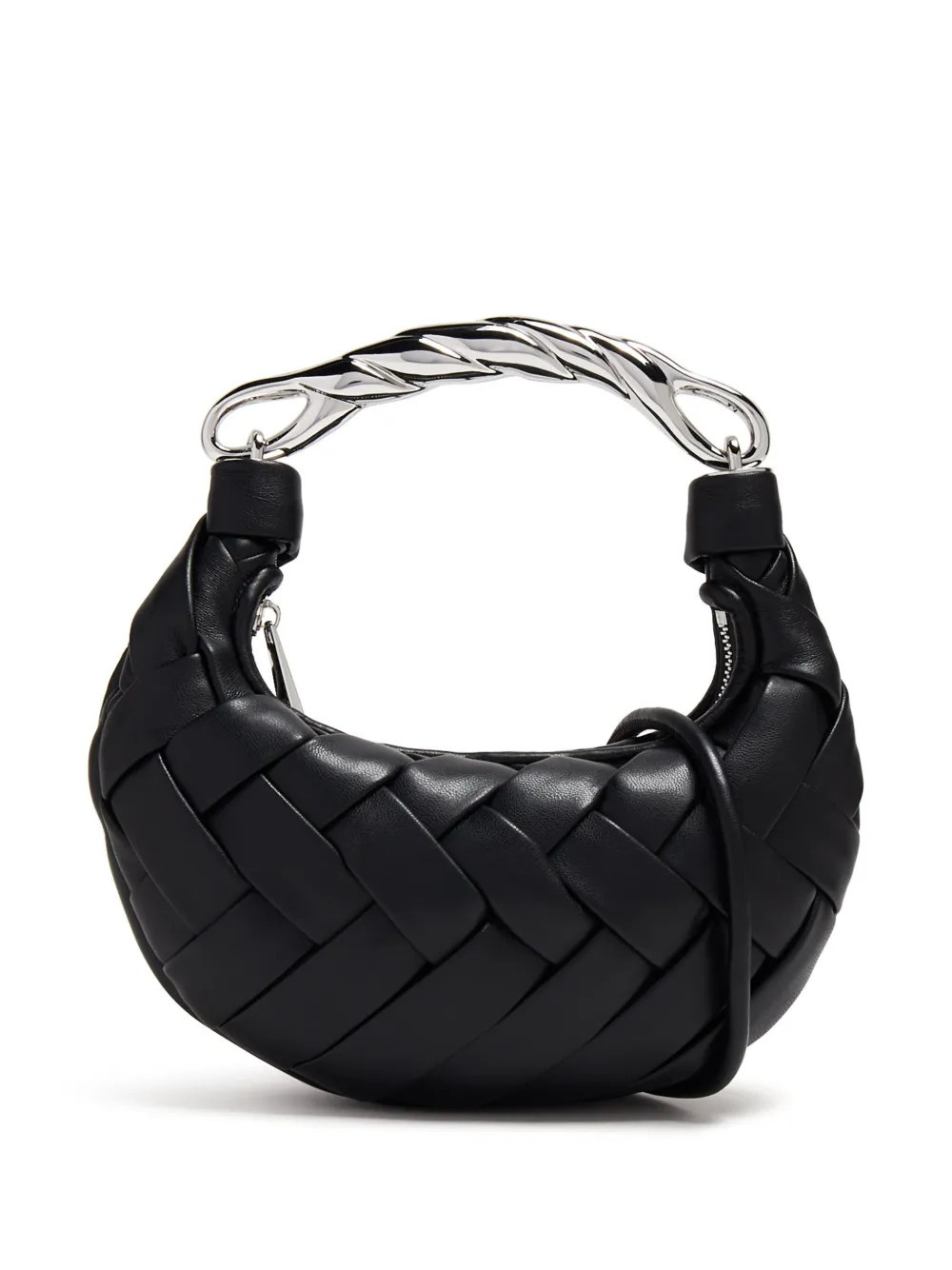 JW Pei Orla weave bag - Black | Farfetch Global