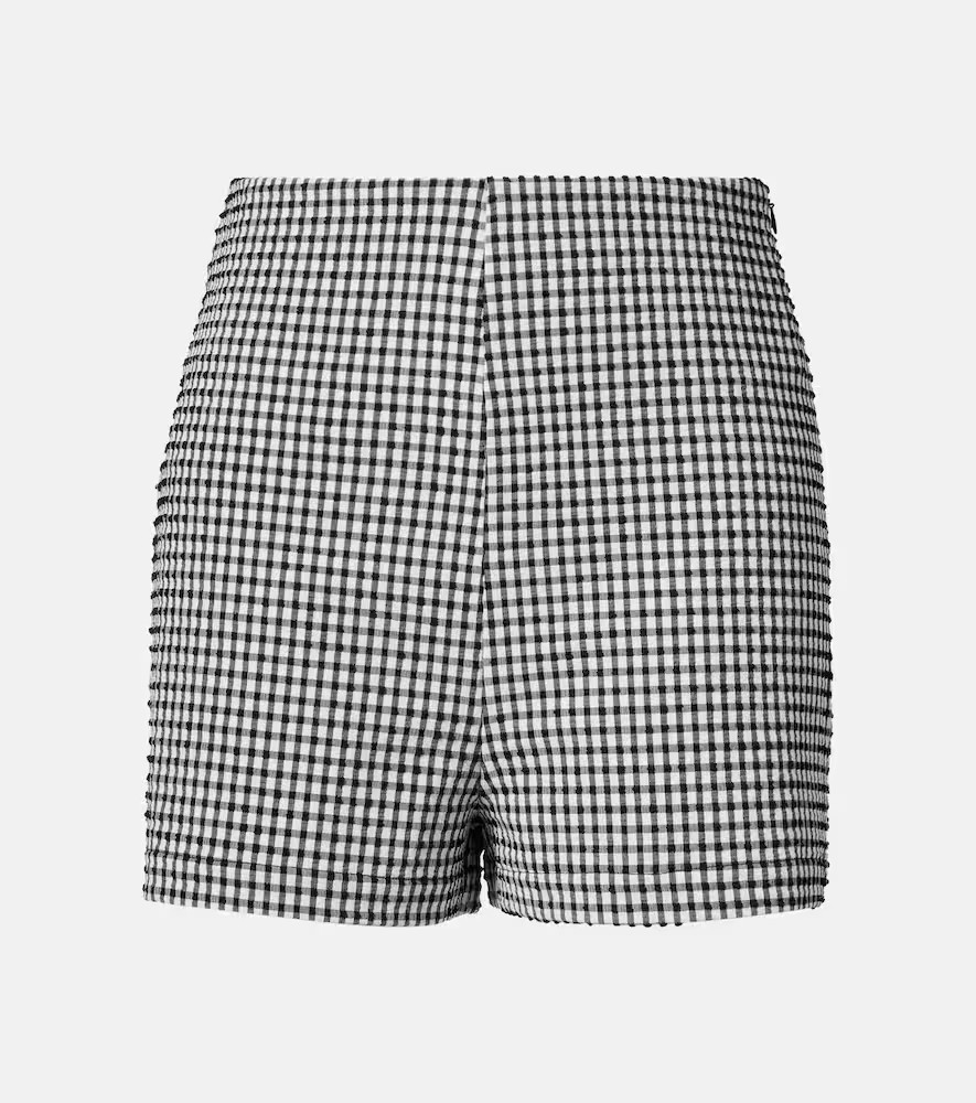 RÃ³he High-rise gingham shorts | Mytheresa (US/CA)