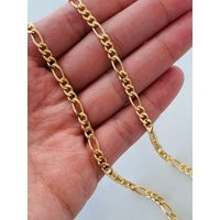 Mens Chain, Figaro Gold Filled Necklace, Jewelry, Men's Jewelry For Men, Necklace Men, Present Men,  | Etsy (US)